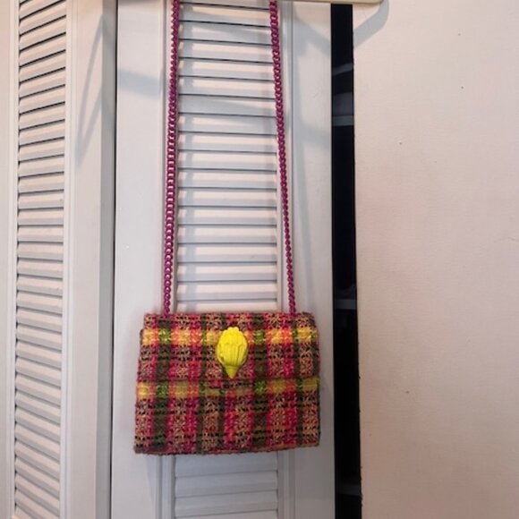 Kurt Geiger London Kensington Tweed Bag - Picture 1 of 5